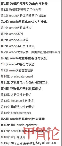 专家精讲oracle管理与维护--目录.JPG